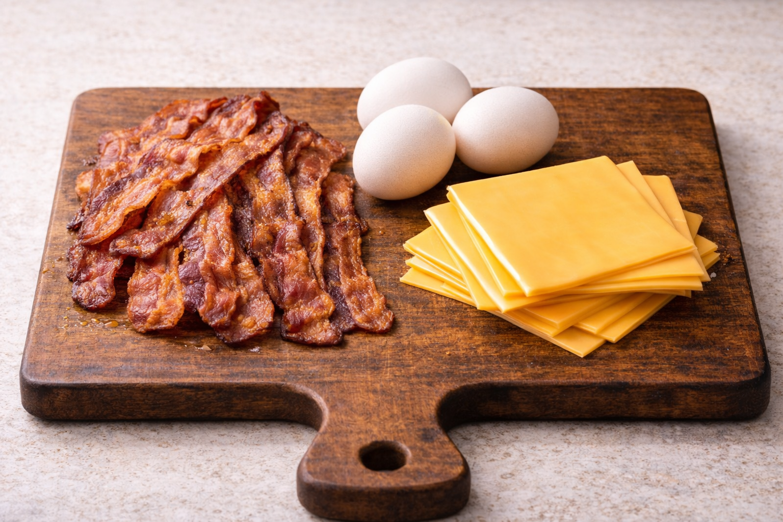 Bacon egg and cheese