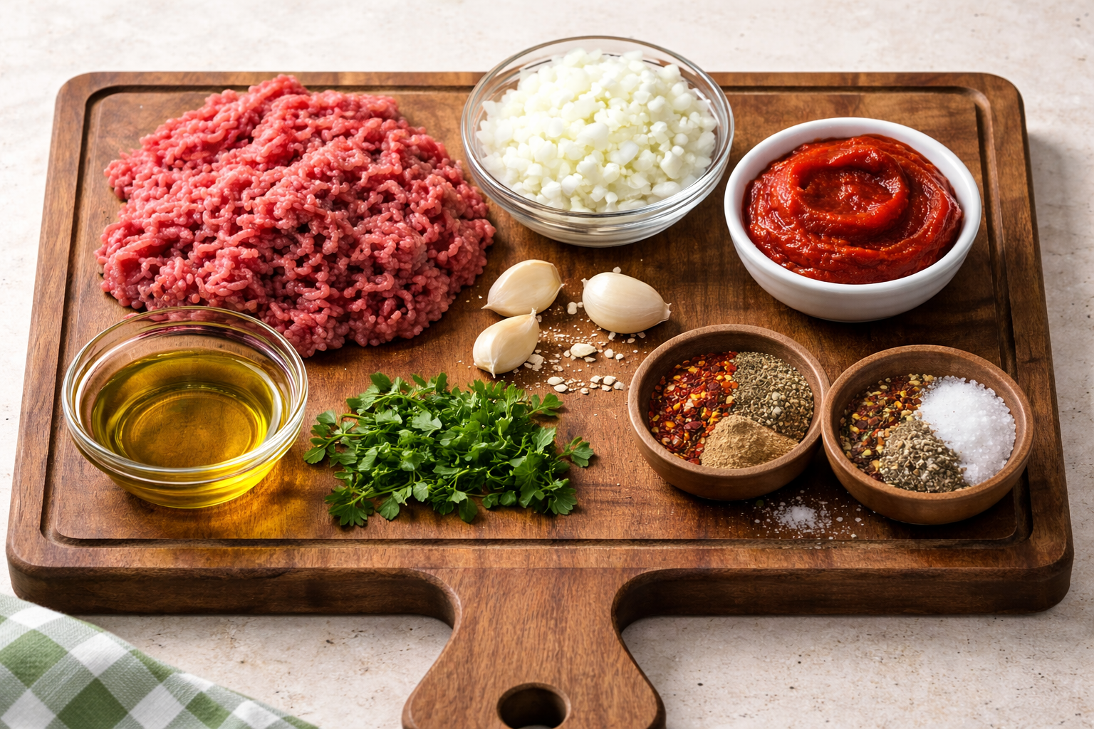 Beef Ingredients